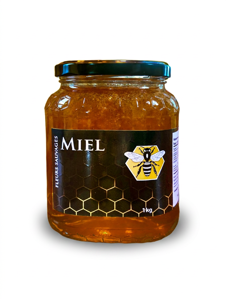 Miel fleurs sauvages (1 kg)